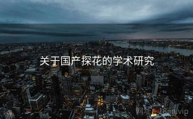 关于国产探花的学术研究